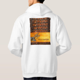 Moletom NATUREZA SELVAGEM - Coleção de design CROCODILE-DI