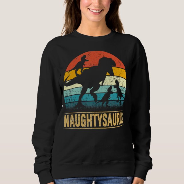 Moletom Naughysaur T Rex Naughtysaurus 3 (Frente)