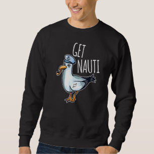 Moletom Náutica do Velejador de Gaivota do Mar de Navegaçã