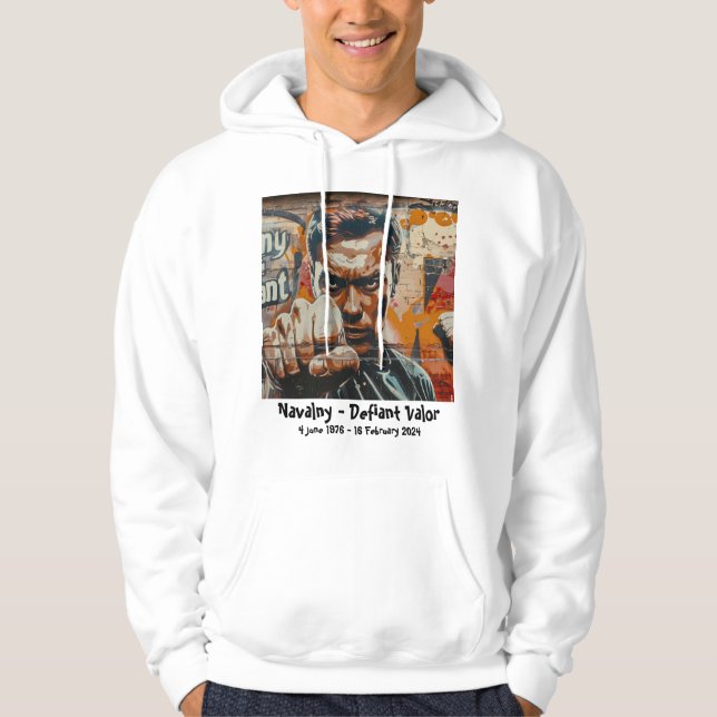 Moletom Navalny - Defiant Valor (Frente)