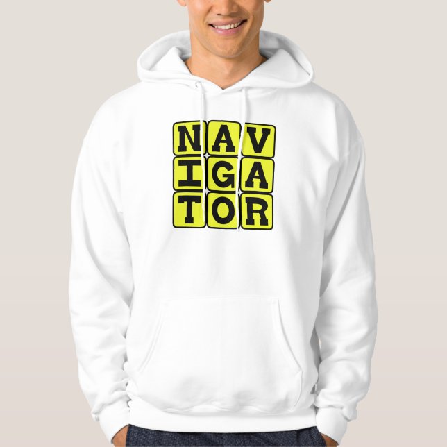 Moletom Navegador, Mestre do Mapa (Frente)