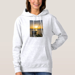Moletom Navio de navegação Sunset no Golfo de Breeze FL Ho