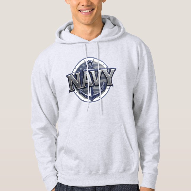 Moletom Navy - USN - Veteran (Frente)