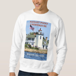 Moletom Nayatt Point Lighthouse, Rhode Island Sweatshirt