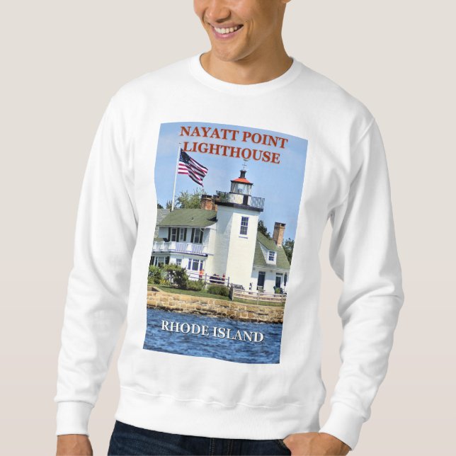 Moletom Nayatt Point Lighthouse, Rhode Island Sweatshirt (Frente)