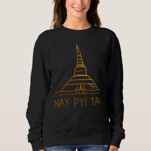 Moletom Naypyidaw Cidade Myanmar souvenir para homens mulh