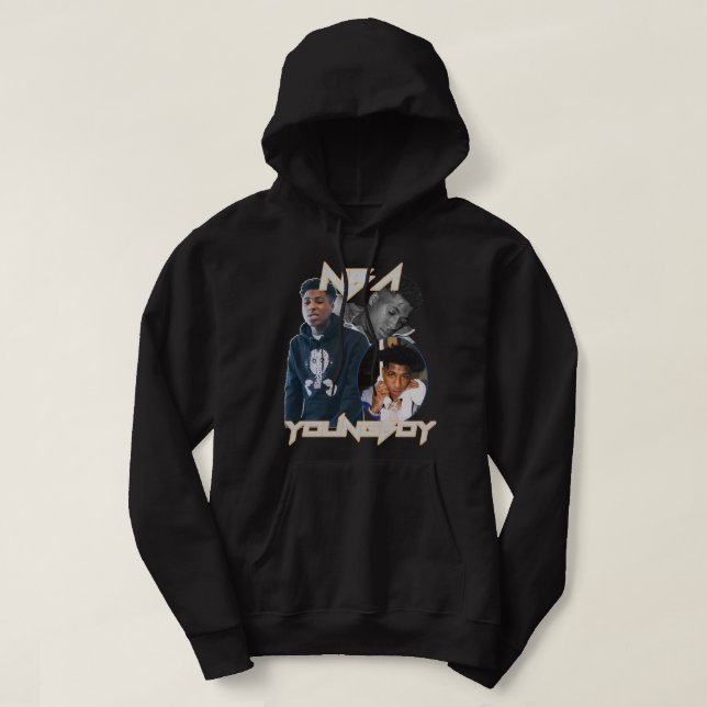Moletom NBA YOUNGBOY Clássico T Shirt (Frente do Design)