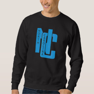 Moletom Nc Tar Heel State North Carolina Prioridade