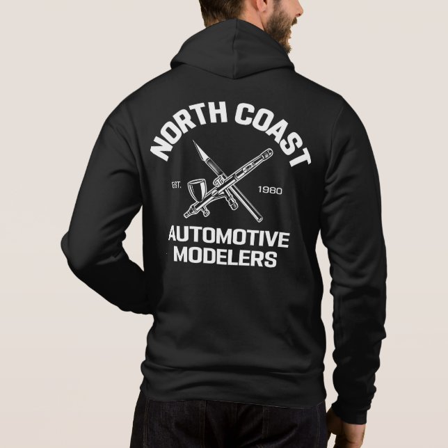 Moletom NCAM Cross Zipup Hoodie (Verso)
