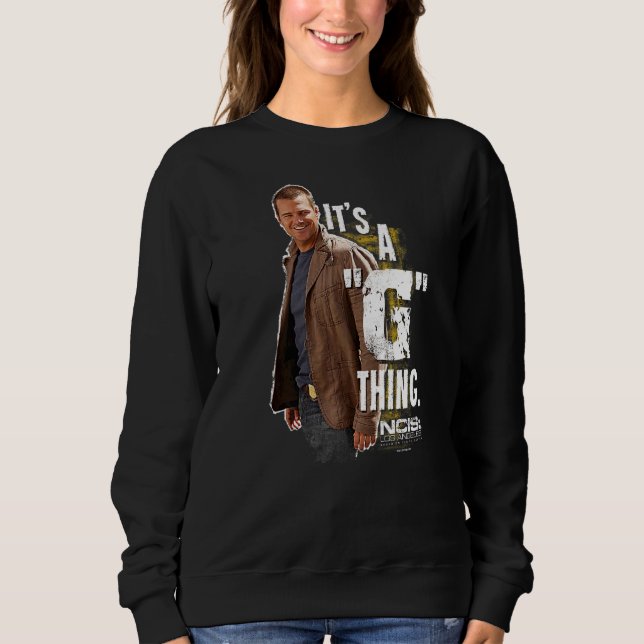 Moletom Ncis Los Angeles G Thing (Frente)