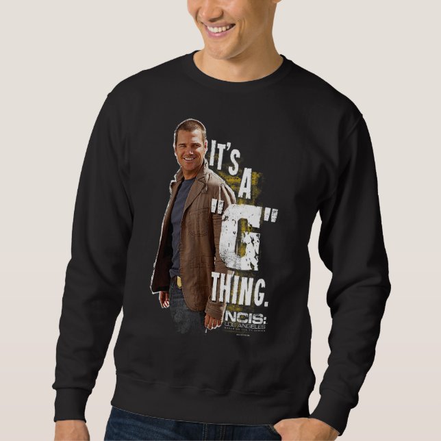 Moletom Ncis Los Angeles G Thing (Frente)