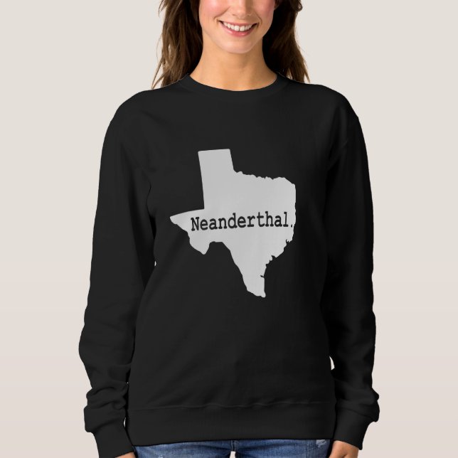 Moletom Neandertal do Texas orgulhoso (Frente)