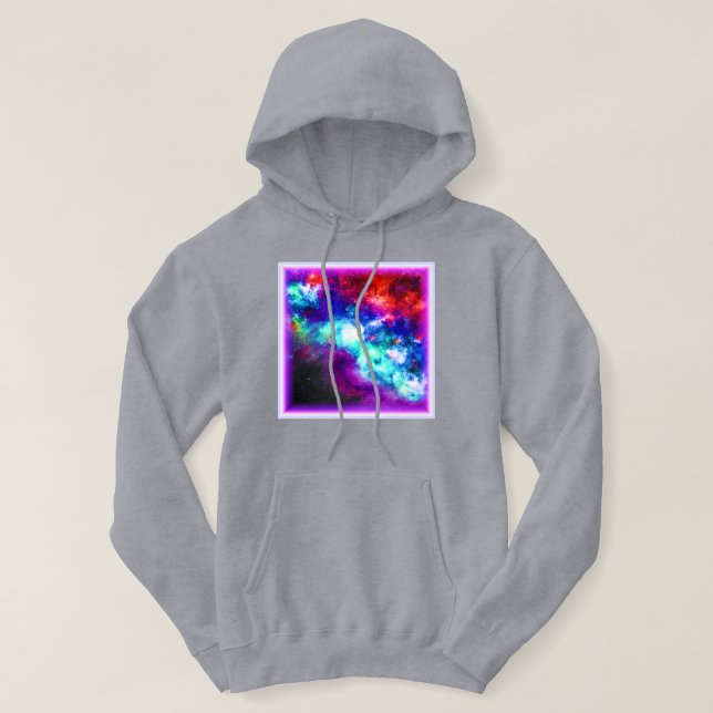 Moletom Nebula Stars Digital Art Design. Comprar Agora (Frente do Design)