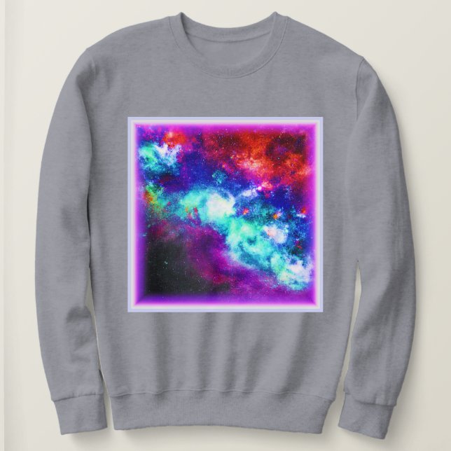Moletom Nebula Stars Digital Art Design. Comprar Agora (Frente do Design)