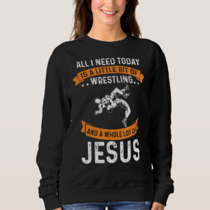 Moletom Necessita De Luta E Jesus Cristo, Deus Cristão, Am
