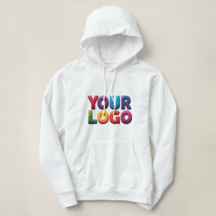 Moletom Negócio Simples de Logotipo e Texto Personalizado