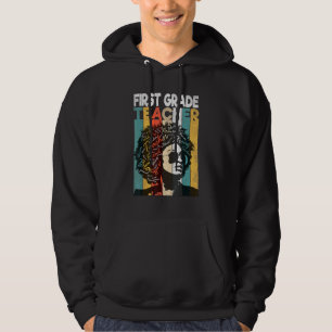 Moletom Negra rua Teacher Pride Negra Mulher Negra Natural