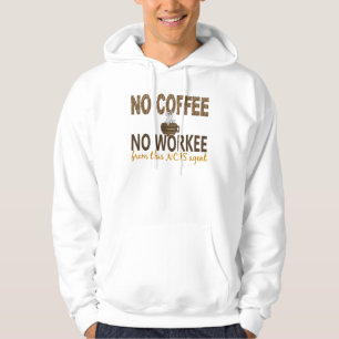 Moletom Nenhum café nenhum agente de Workee NCIS
