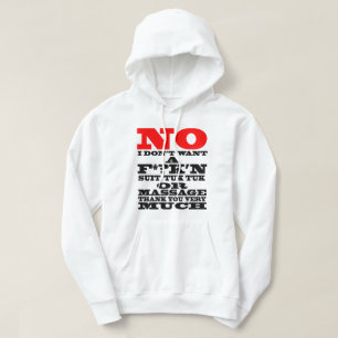 MOLETOM NENHUM EU NÃO QUERO UM F*? TERNO DE K'N, TUK TUK