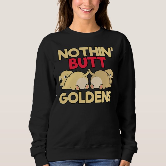 Moletom Nenhum Ouro Labrador Retriever (Frente)