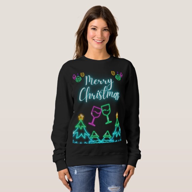 Moletom Neon Christmas (Frente Completa)