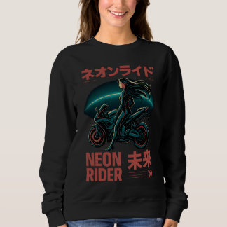 Moletom Neon Rider - Japonês Cyber Aestético