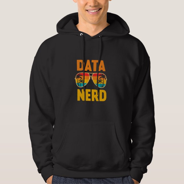 Moletom Nerd de Dados - Ciência e Estatísticas de Dados -  (Frente)