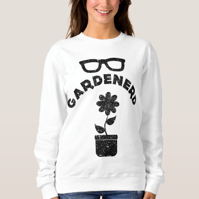 Moletom Nerd De Jardineiro Funny Garden, Citando: (Frente)