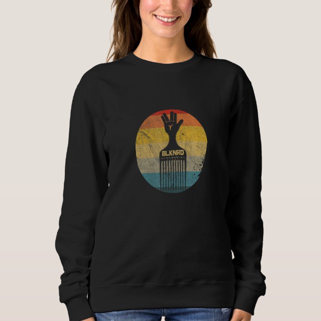 Moletom Nerd Preto Escolher Pasta Sunset (Frente)