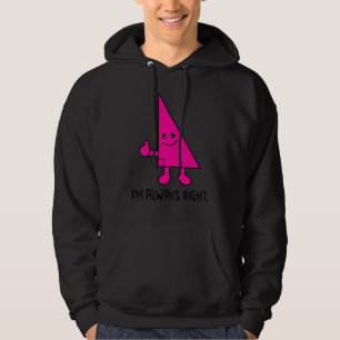 Moletom Nerdice Eu Estou Sempre Certo Piada de Matemática