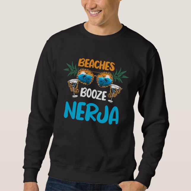 Moletom Nerja Beaches Funny Spain Vacation Matching (Frente)