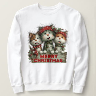 Moletom Nerry Christmas Cats