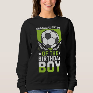Moletom Neta Do Jogador De Futebol Do Aniversário Te
