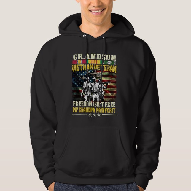 Moletom Neto Orgulhoso Do Vietnã - Liberdade (Frente)