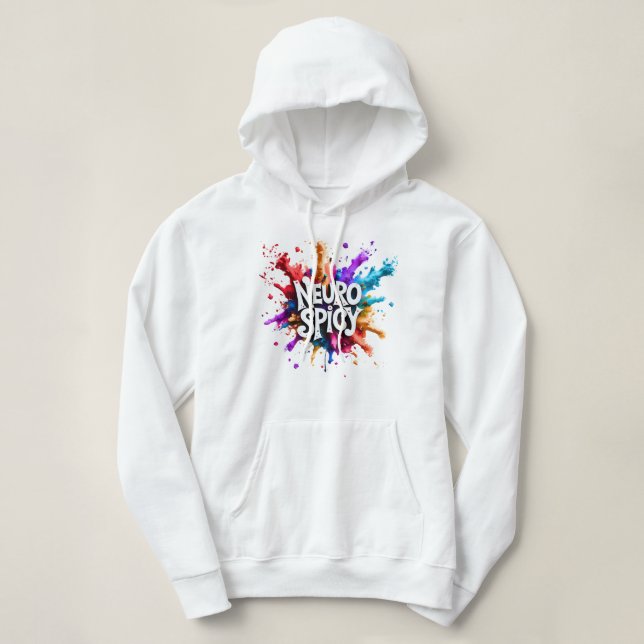 Moletom NEUROAPIMENTADO neurodiversidade autismo tdah disl (Frente do Design)