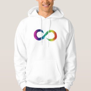 Moletom Neurodiversidade Rainbow Hoodie