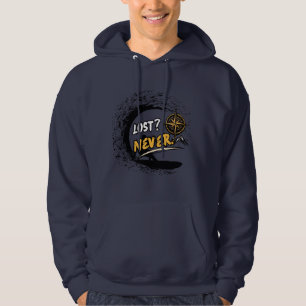 Moletom Never Lost Adventure