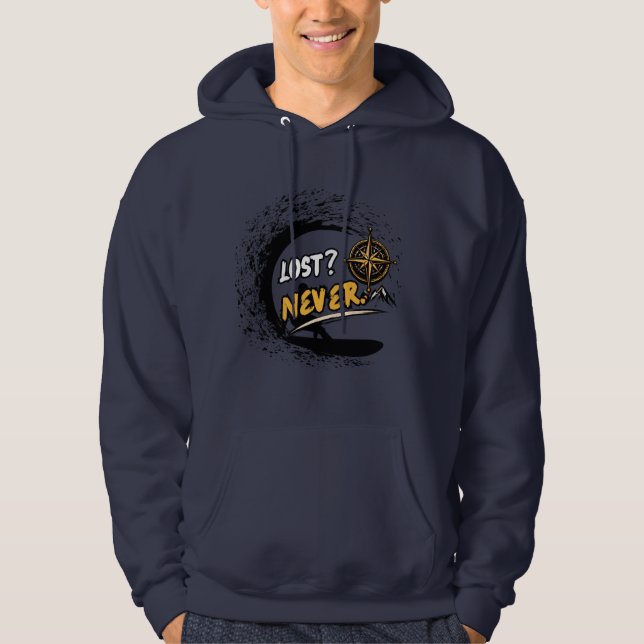 Moletom Never Lost Adventure (Frente)
