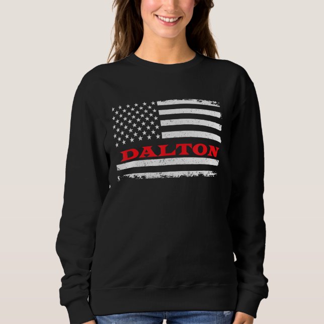 Moletom New Hampshire American Flag Dalton Usa Patriotic S (Frente)