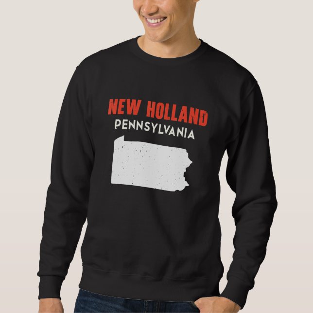 Moletom New Holland Pennsylvania USA State America Travel (Frente)