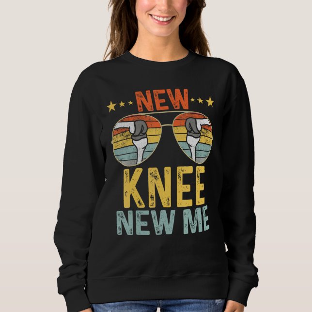 Moletom New Knee New Me Knee Replacement Surgery (Frente)