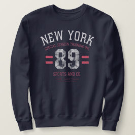 Moletom New York Brooklyn college athletic sport varsity