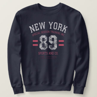 Moletom New York Brooklyn college athletic sport varsity