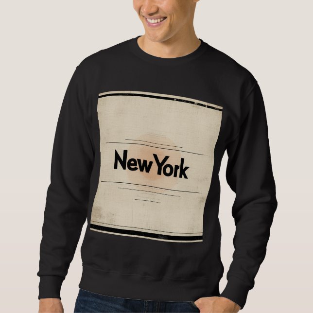 Moletom New York Limited Edition Inspirada no Posto dos an (Frente)