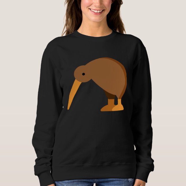 Moletom New Zealand Kiwi Bird Animal Wildlife  5 (Frente)
