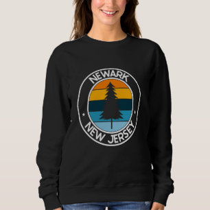 Moletom Newark New Jersey NJ EUA City Pride Retro Sunset