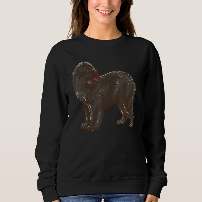 Moletom Newfoundland - Dog Identification - Dogs Lover - D (Frente)