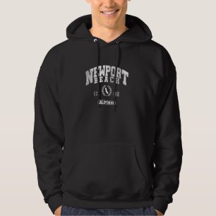 Moletom Newport Beach CA California Vintage Throwback