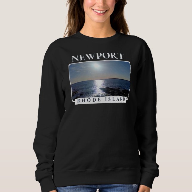 Moletom Newport Rhode Island Sea Sunset (Frente)