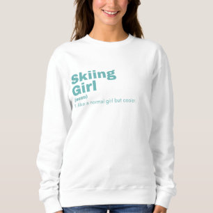 Moletom Ng Girl - Skiing